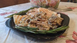 Нереально вкусные Кальмары-гриль со сливочным соусом по-французски. кальмары-гриль